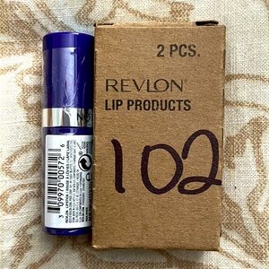 Revlon Lipstick 102 Aqua Shock 2 Pack NWT